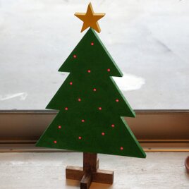 木のクリスマスツリー（大）の画像