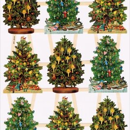 ドイツ製クロモス ９つのツリー ラメなし　DA-CH067（Made in Germany)