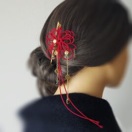 かんざし「彩と無垢」