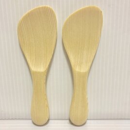 ☆斜め型手巻き寿司用のしゃもじ☆  「無塗装」の画像