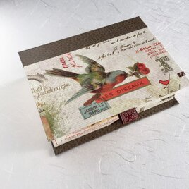 鳥を愛する人のためのブック型BOXの画像