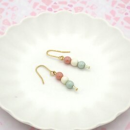 お花見だんごピアス／イヤリング