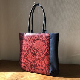 花菱文様漆袋帯リメイクＯｂｉＢａｇ