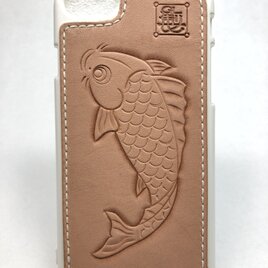 鯉の iPhoneレザーカバー（iPhone7・8対応）No.405の画像
