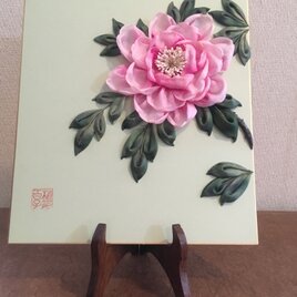 つまみ細工 芍薬の画像