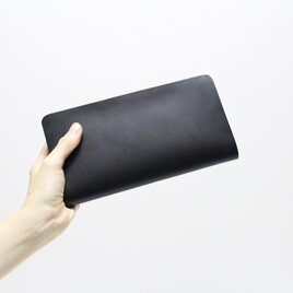 mu long wallet -black-の画像