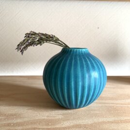 1 植木鉢 ターコイズブルー 受け皿付き | iichi 日々の暮らしを