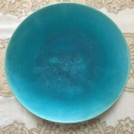 青の器   八寸皿