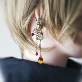 かたっぽイヤーカフ「惹キ、魅カレ、」