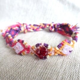 【オーダー品：ぴよ様】 ミサンガブレスレット