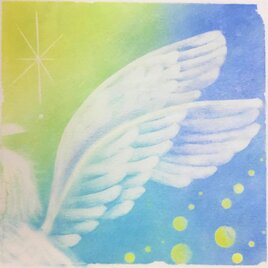 ミニアート（NO.１１）天使のさんぽの画像