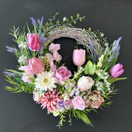 TULIP wreath IV「受注制作」