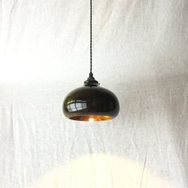 木と漆のランプ 楠