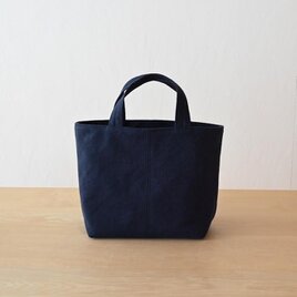 やさしい布のトートバッグ【藍】帆布の画像