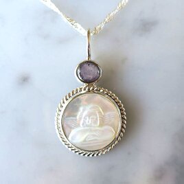 ネックレス・ペンダント Milky ミルキークォーツ シルバー ペンダントトップ milky quartz
