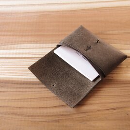 【受注生産】card case／ash brownの画像