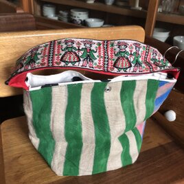 ペイント　ミニバケツバッグ