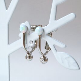 取説付きイヤリングコンバーター　フック・ポスト両用タイプ（シルバー）