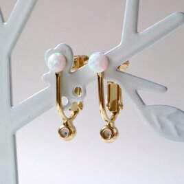 取説付きイヤリングコンバーター　フック・ポスト両用タイプ（ゴールド）