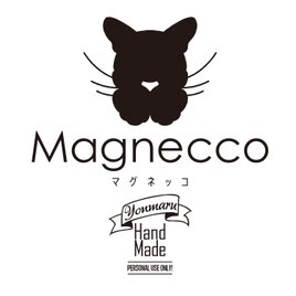 持てちゃうマグネット【Magnecco マグネッコ】【アメショー】ポストカード付き　送料無料の画像