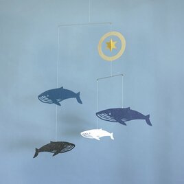 モビール「クジラ」その1の画像