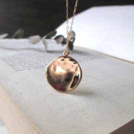 ウェーブコインネックレス  14kgf　50cm