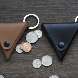 栃木レザー コインケース 小銭入 財布 本革 牛革 日本製 赤タグ付 ブラック / モカ/キャメル/レッド/ブルー