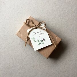 小さなオリーブのメッセージカード タグ 40枚