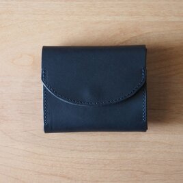 palm（navy） - コンパクトウォレット（ネイビー）　　　　　　　　　　　　ミニ財布　コンパクト財布の画像