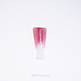 ガラス箸置き -扇 閉-02【オリジナル・一点もの | パートドヴェールガラス箸置き】の画像