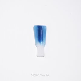 ガラス箸置き -扇 閉-01【オリジナル・一点もの | パートドヴェールガラス箸置き】の画像