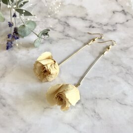 dried flower earringsの画像