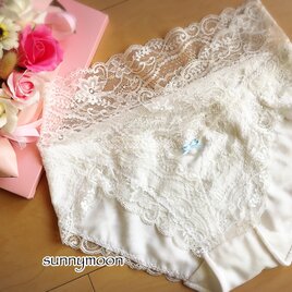 締め付けないショーツ〜fairy〜「パールホワイト」