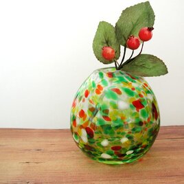 一輪挿し（クリスマス02）