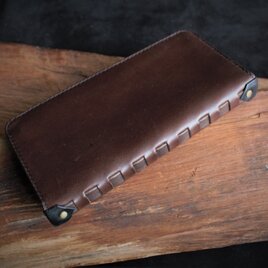 【mill long wallet】 ロングウォレット　栃木レザーの画像