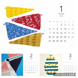 2020年カレンダー[卓上]