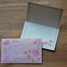 ミニ封筒&Card／お花の画像