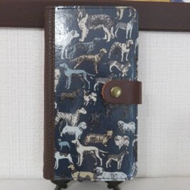 リバティ“ベスト イン ショー” 手帳型スマホケース (概ね全機種対応)