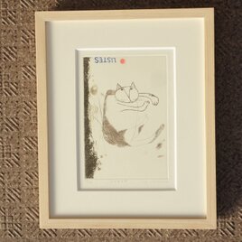 とべるはず　額装込み