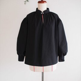 painter smock,black,shortの画像