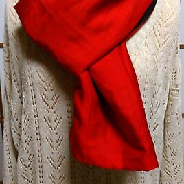 シルクのマフラー