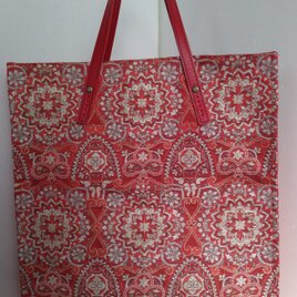 帯リメイクトートバッグ　424