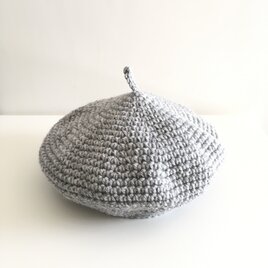 どんぐりベレー帽(グレー)