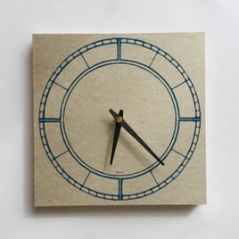 木版和紙時計 小豆_Gの画像
