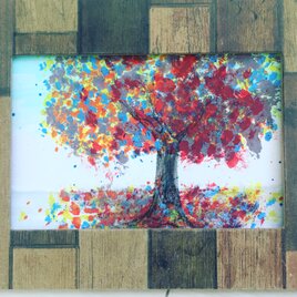 "絵の具ツリー"