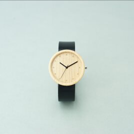 Maple (size L) × Black (Organic Swedish Leather)の画像