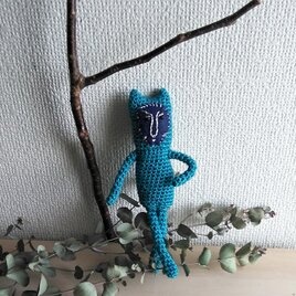 てのひらサイズnop(ノップ)あみぐるみ[受注制作１０日]〜ミカヅキヤマの不思議な仲間たち