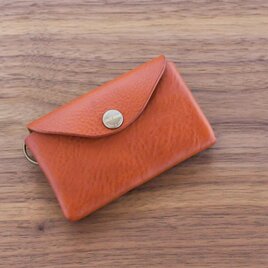 イタリア製牛革のスマートキーケース ／ ライトブラウン※受注製作