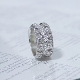 氷のブロックsilver925ring