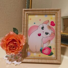 ナタリーちゃん　ﾎﾟｽﾄｶｰﾄﾞ　2枚セット